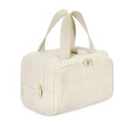 Suoumwa Travel Cosmetic Bag Large Capacity WideOpen Travel Cosmetic Bag Portable Storage Bag Organizer with for Traveling B