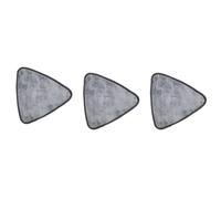 Suoumwa Triangle Microfiber Cloth Dust Mop Pads for Glass & Floor Cleaning, Large Replacement Head Rags