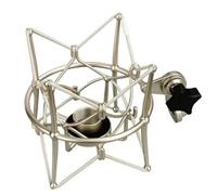 Suoumwa U-87 AI Noise Reduction Compatible Shock Mount Microphone Studio Recording Accessory for U-87