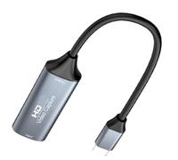 Suoumwa Video Capture Card Type-C USB 2.0 4K -Compatible to Type-C Gaming Live Streaming Recorder 4K/30Hz