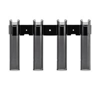 Suoumwa Wall Mounted Fishing Pole Rod Holder for Boat,Yacht Garage Side Storage, 4 Tube Rod Rack Tool