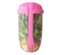 Suoumwa Yogurt Cup withSpoon andLid Breakfast Salad Cup Reusable Large Capacity andPortable C