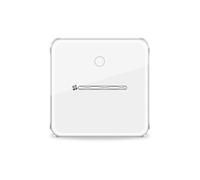 Suoumwa Zigbee Smart Fan Light Switch 1 Gang Slider Control, Touch Activation, for Tuya App Integration, Neutral Wire Required B