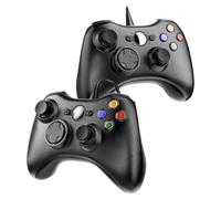 Suoxiom Controller für PC Xbox-360, PC-kabelgebundener Controller mit USB Verbessertes Design Ergonomischer Kabelcontroller für Xbox 360 Slim und Windows XP