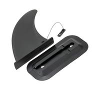 SUP Board Accessories Fin Stablizer Stand Up/Paddle/Inflatable Surfboard Slide-in Central Side Easy to Install(9-inch Tail fin with pin+Base)