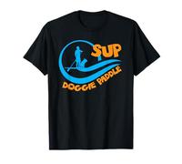 SUP Dog Stand Up PADDLE BOARD T-Shirt Surfer Gift T-Shirt