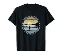 SUP - Life is better on a paddle board (men) T-Shirt