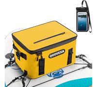 Sup Paddle Board Cooler Bag with 4 Pockets, Soft Accessory for Kayak and Paddle Board - Fits 30 Cans, Deck Bag with Bonus Phone Pouch