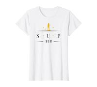 SUP Paddle Paddleboarding SUP-Mum Stand-up Paddleboard Value Graphic T-Shirt, Women, White, S