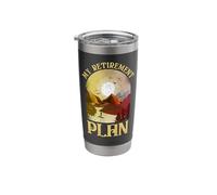 SUP Paddleboard My Retirement Plan Girl Sunset Stainless Steel Insulated Tumbler