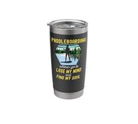 SUP Paddleboard Paddleboarding Lose My Mind Girl Stainless Steel Insulated Tumbler