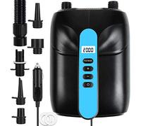 Sup Pump,20psi Paddle Board Electric Pump for Inflatables and Deflation,12V DC Car Connector,Fast Charging,with Intelligent Two Stage Auto Off Function for Stand Up Paddle (Blue)