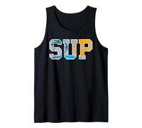 SUP Stand Up Paddleboard Sunset Beach Ocean Fun Tank Top