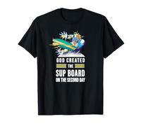 SUP Surfing Stand Up Paddle God Paddling supboard SUP T-Shirt