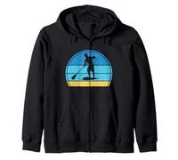 SUP Surfing Stand-Up Paddle men Paddleboarding sup board Zip Hoodie