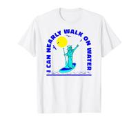 SUP Surfing Stand-Up Paddle Paddleboarding Surf SUP-Board Value Graphic T-Shirt, Men, White, M