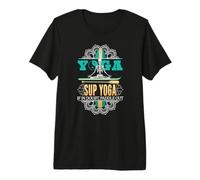 SUP Surfing Stand Up Paddle Paddling supboard Yoga SUP Premium T-Shirt