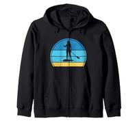 SUP Surfing Stand-Up Paddle women Paddleboarding sup board Zip Hoodie