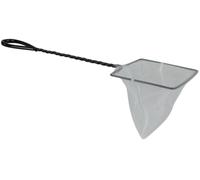 Supa 5" x 4" Aquarium Fine White Mesh Net for Safely Transferring Delicate Fish, Removing Uneaten Food and Skimming Small Debris from the Water