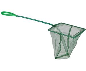 Supa 5in x 4in Coarse Green Aquarium Net is designed for catching larger fish and general fish tank maintenance.