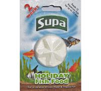 Supa Aquarium Holiday Fish Food, 14 Days, Pack of 6, Easy To Use, Slow