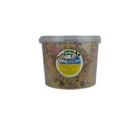 Supa Aquarium Tropical Fish Flake Food, 3 Litre Bucket, Premium Quality Nutritious Fish Food, Complete Balanced Diet