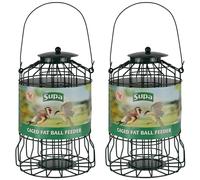 Supa Caged Fat Ball Wild Bird Feeder | Designed To Deter Squirrels