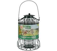 Supa Caged Fat Ball Wild Bird Feeder | Designed To Deter Squirrels And Also Larger Garden Birds Such As Pigeons And Doves.