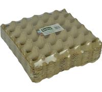 Supa Cardboard Egg Tray x 10, Each Tray Holds 30 Eggs. 100% Recyclable and Biodegradable. Packs are Designed to Take Chicken Eggs from Small to Large.