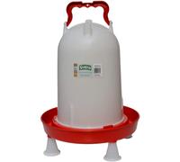 Supa Deluxe Heavy Duty Poultry Water Drinker, 12 Litre Premium Quality Drinker, Made In The UK