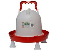 Supa Deluxe Heavy Duty Poultry Water Drinker, 6 Litre Premium Quality Drinker, Made In The UK