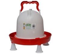 Supa Deluxe Heavy Duty Poultry Water Drinker, 6 Litre Premium Quality Drinker, Made In The UK