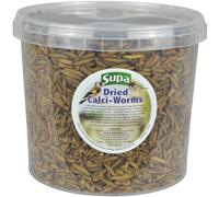 Supa Dried Calci Worms for Wild Birds, 3 Litre Bucket, High Energy Protein Rich Treat, Attract More Birds To Your Garden.