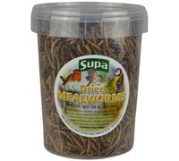Supa Dried Mealworms for Wild Birds, 1 Litre Bucket High Energy