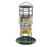 Supa Fat Ball Feeder & Tray Is Designed To Hold Both Netted And Un-Netted Fat Balls.