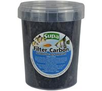 Supa Filter Carbon 1 Litre Bucket, Suitable for Aquariums/Fish Tanks And Koi Fish Pond Filters, Improves Water Clarity By Removing Contaminants.