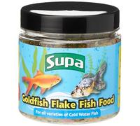 Supa Goldfish Flake Fish Food 30 grams (Pack of 1), Complete Diet For All Varieties Of Cold Water Aquarium Fish, Nutritious Fish Food