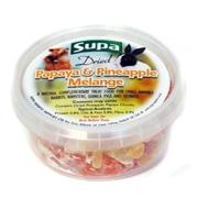 SUPA Honey-Coated Banana Fruit Cocktail Dried Apple Chips Papaya & Pineapple Melange 225ml (Pineapple & Papaya)