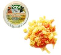 SUPA Honey-Coated Banana Fruit Cocktail Dried Apple Chips Papaya & Pineapple Melange - We sell these LOOSE, they come VACUUM PACKED not in the tub. (1, Papaya & Pineapple)