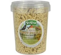 Supa Insectivore Suet Pellets for Wild Birds, 1 Litre Bucket, High Energy Protein Rich Treat For Garden Birds, Attract More Birds To Your Garden, Quality Wild Bird Food