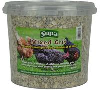 Supa Mixed Poultry Grit 3 Litre Bucket, A Mixture Of Insoluble And Soluble Grits To Assist Digestion, Egg Shell Quality And General Well Being.