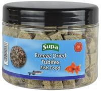 SUPA Natural Tubifex Cubes, 70 Grams, Highly Nutritious Protein Rich Food for Aquarium and Pond Fish