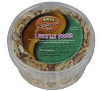 Supa Natural Turtle & Terrapins Food, 500ml Tub, Made Using Premium Quality Natural Ingredients.,Pink & White