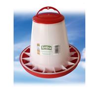 Supa Poultry Feeder Red & White 3kg