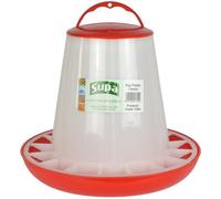Supa Poultry Feeder Red & White 3Kg