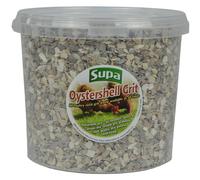 Supa Poultry Oyster Shell Grit Tub, 3 KG, An Excellent Source Of Calcium, This Soluble Oyster Grit Promotes Egg Shell Quality And General Well Being