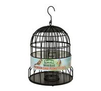 Supa Premium Wild Bird Cage Peanut Feeder, Deters Squirrels and Larger Birds Such As Doves & Pigeons