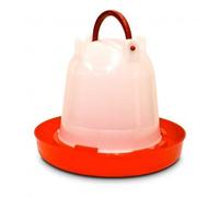 Supa Red & White Poultry Drinker 1.5L
