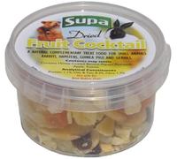 Supa Small Animal Fruit Cocktail, 225 ml, Pack of 3 | Made From Human Grade Food Material | Excellent Treat For Your Pet
