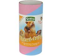 Supa Small Chew-i-Tube, Pack of 10, Helps to Promote Exercise and Stimulation for a Healthier & Happier Small Pets. Tube Size 15cm (L) x 6.8cm (W) x 6.8cm (D)